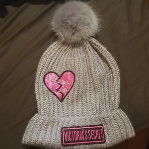 Victoria's Secret Pom Pom Beanie